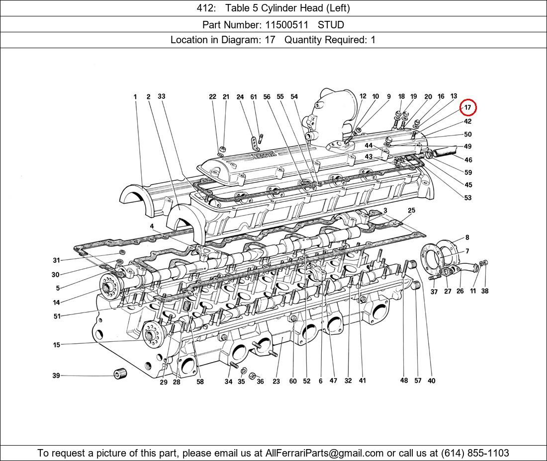 Ferrari Part 11500511