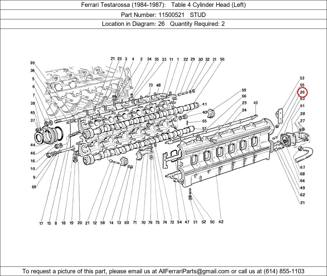 Ferrari Part 11500521