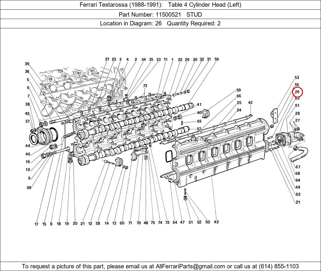 Ferrari Part 11500521