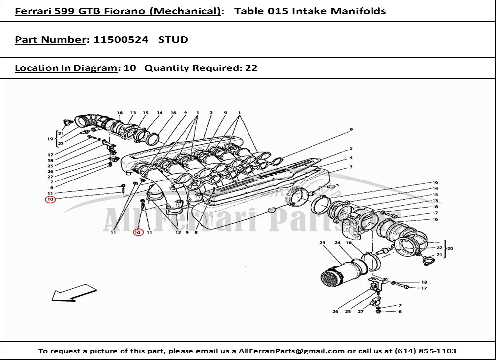 Ferrari Part 11500524
