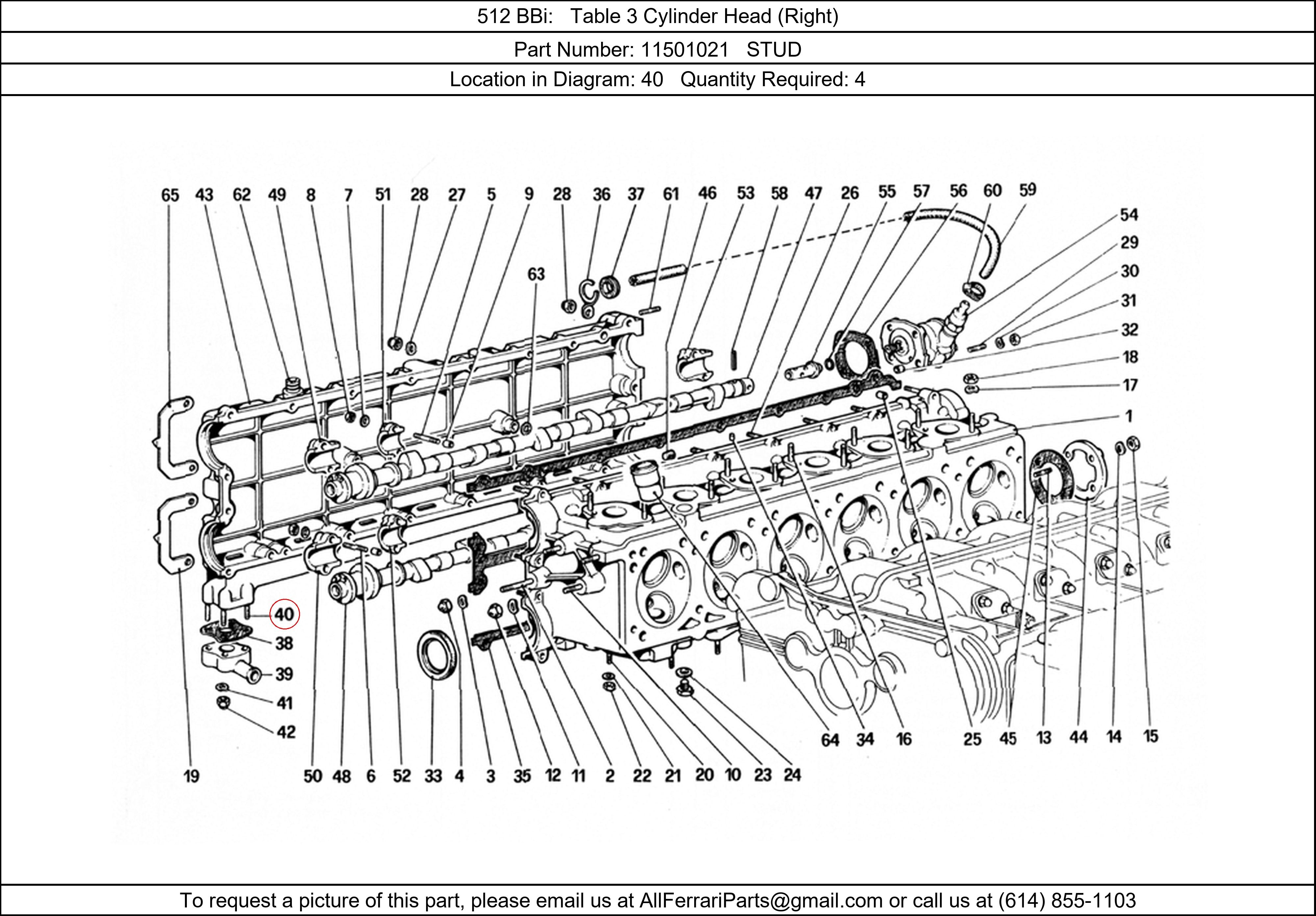 Ferrari Part 11501021