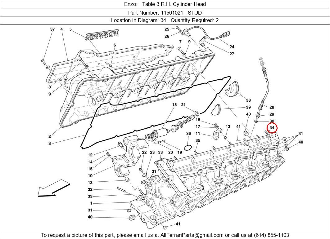 Ferrari Part 11501021