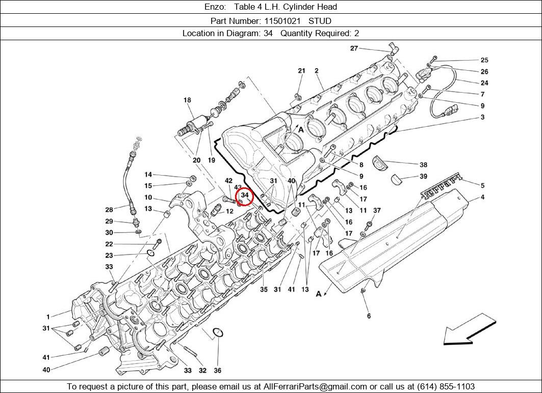 Ferrari Part 11501021