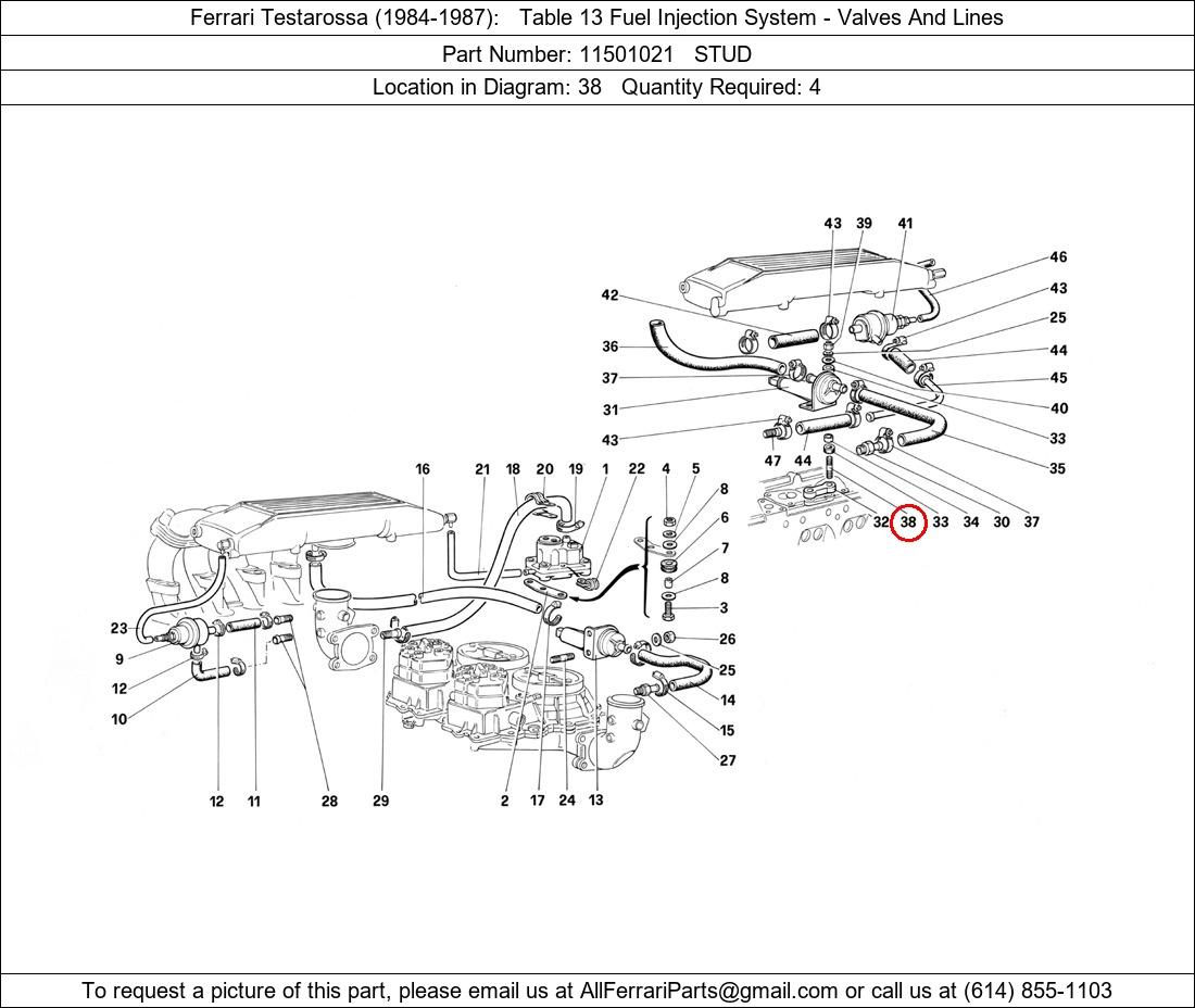 Ferrari Part 11501021