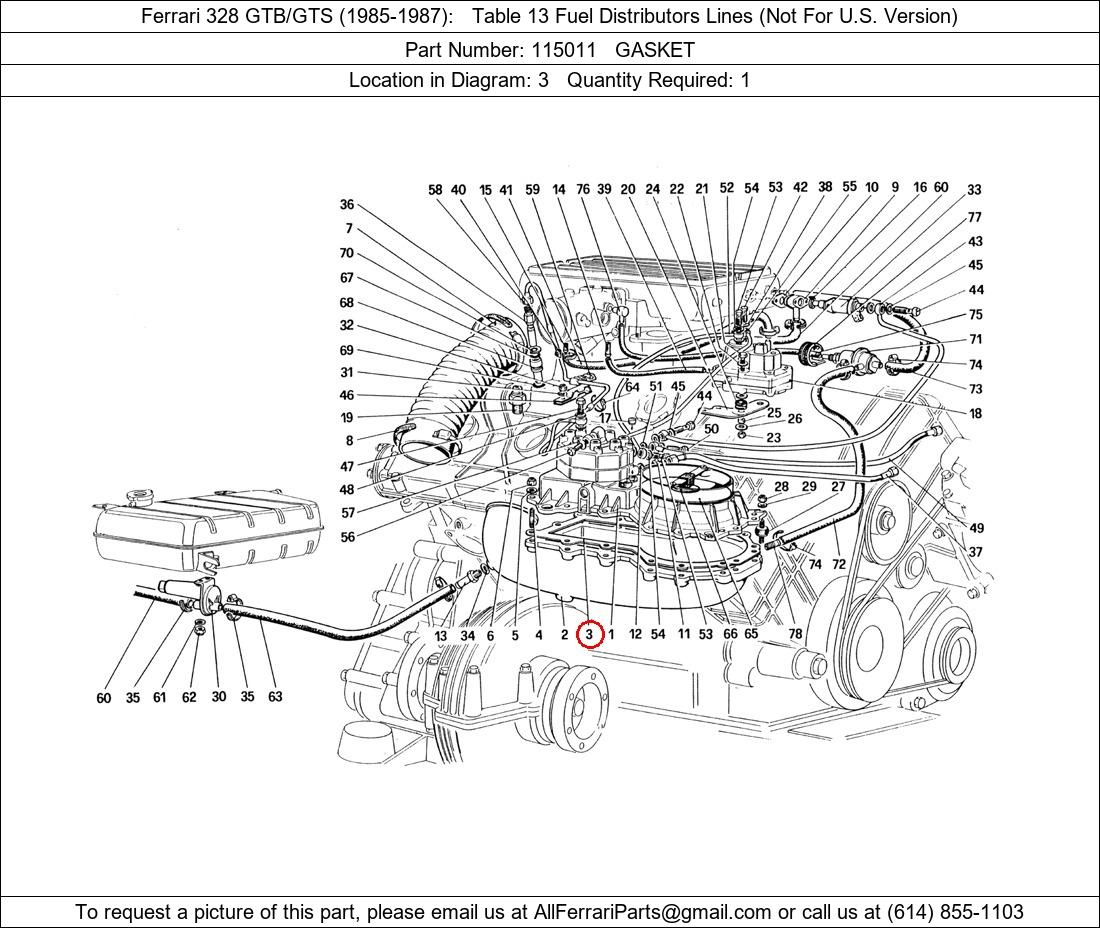 Ferrari Part 115011