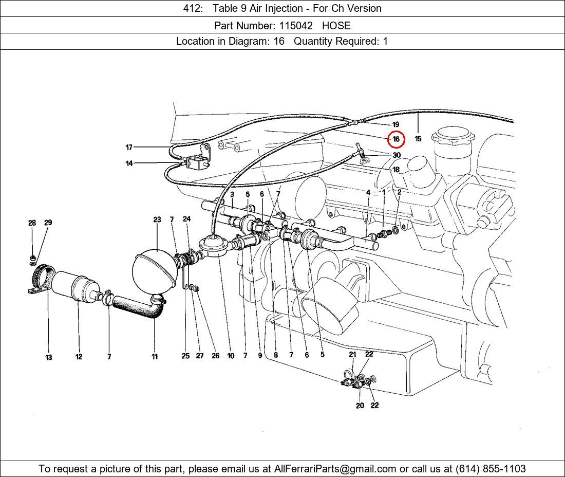 Ferrari Part 115042