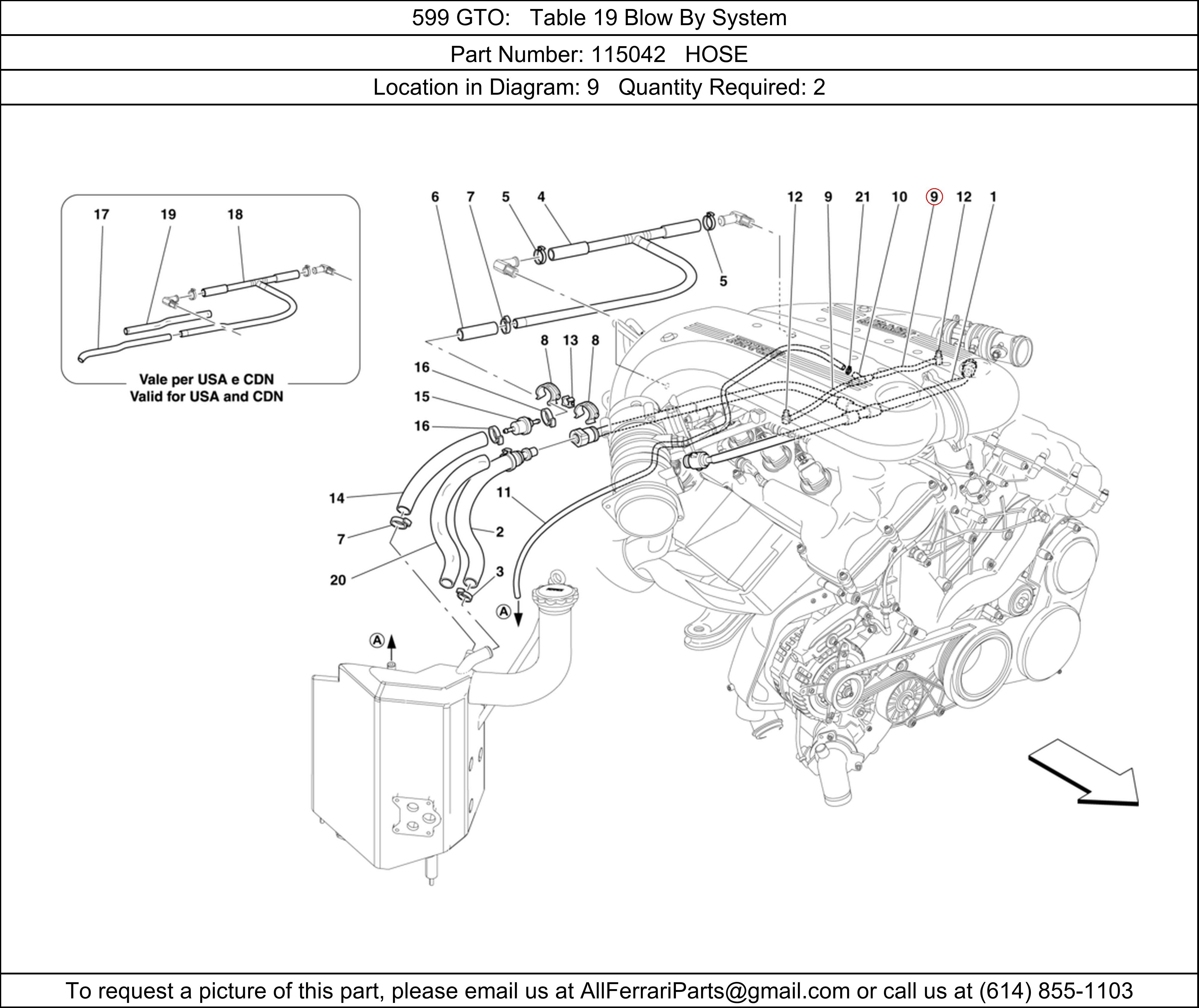 Ferrari Part 115042