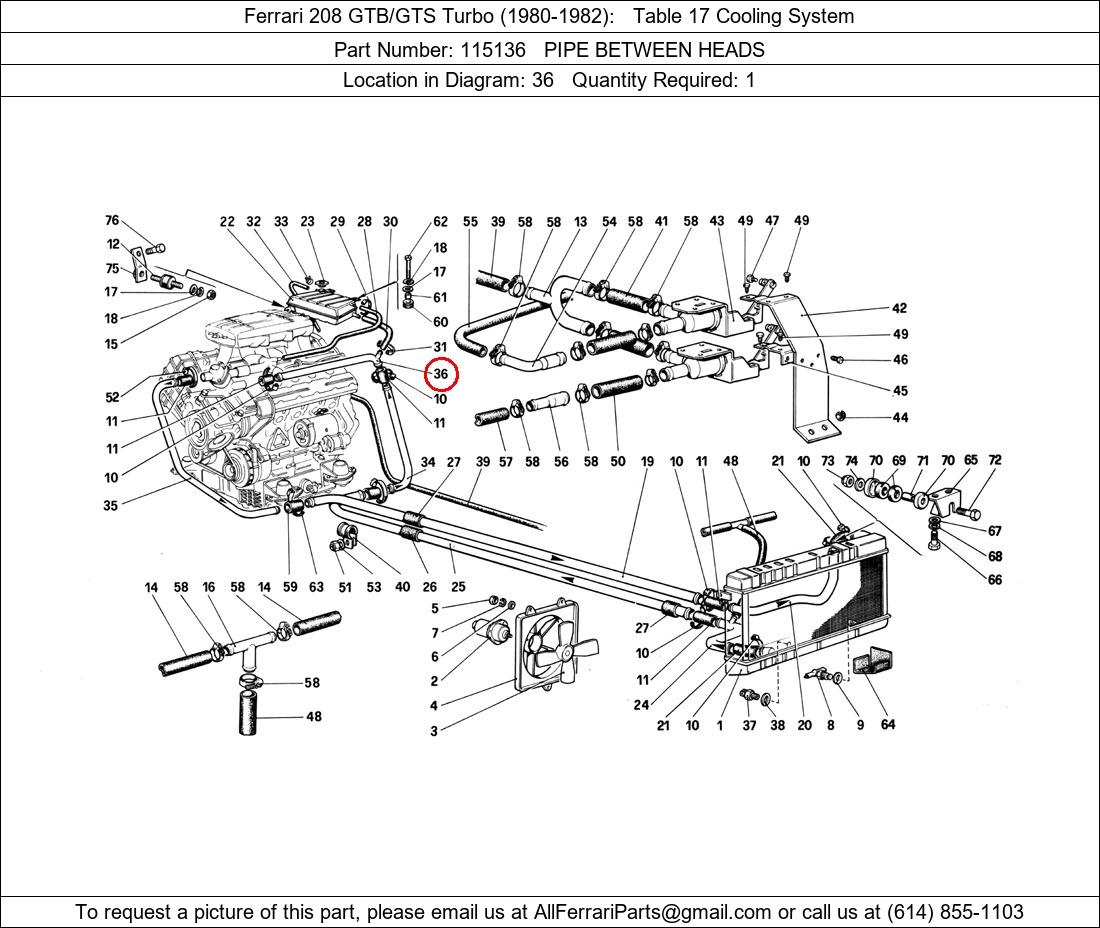 Ferrari Part 115136