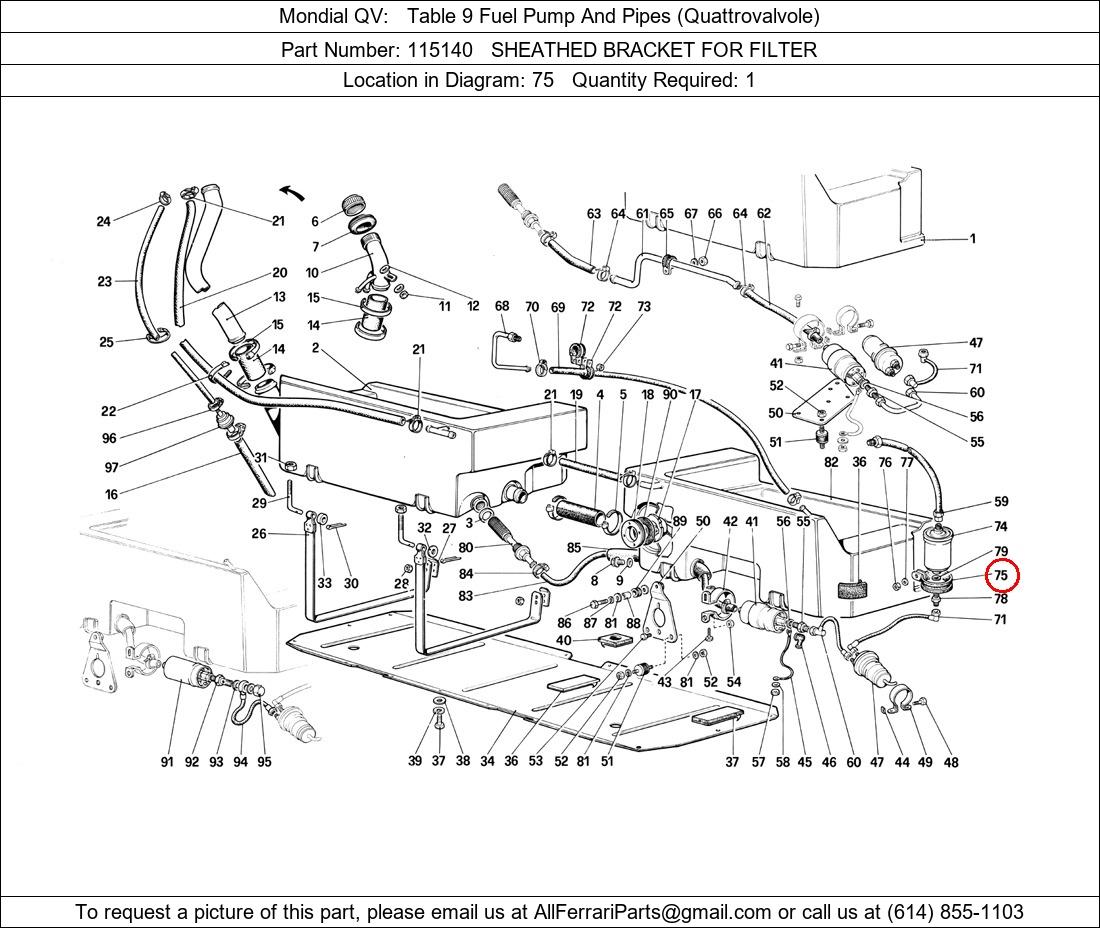 Ferrari Part 115140