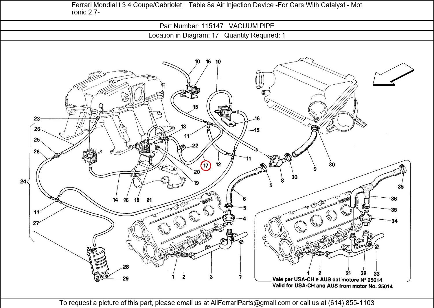 Ferrari Part 115147