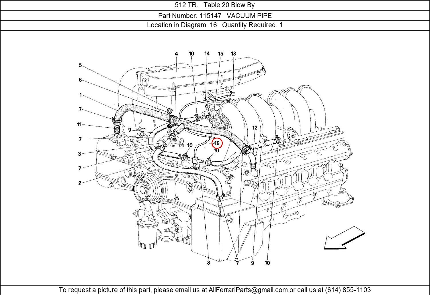 Ferrari Part 115147