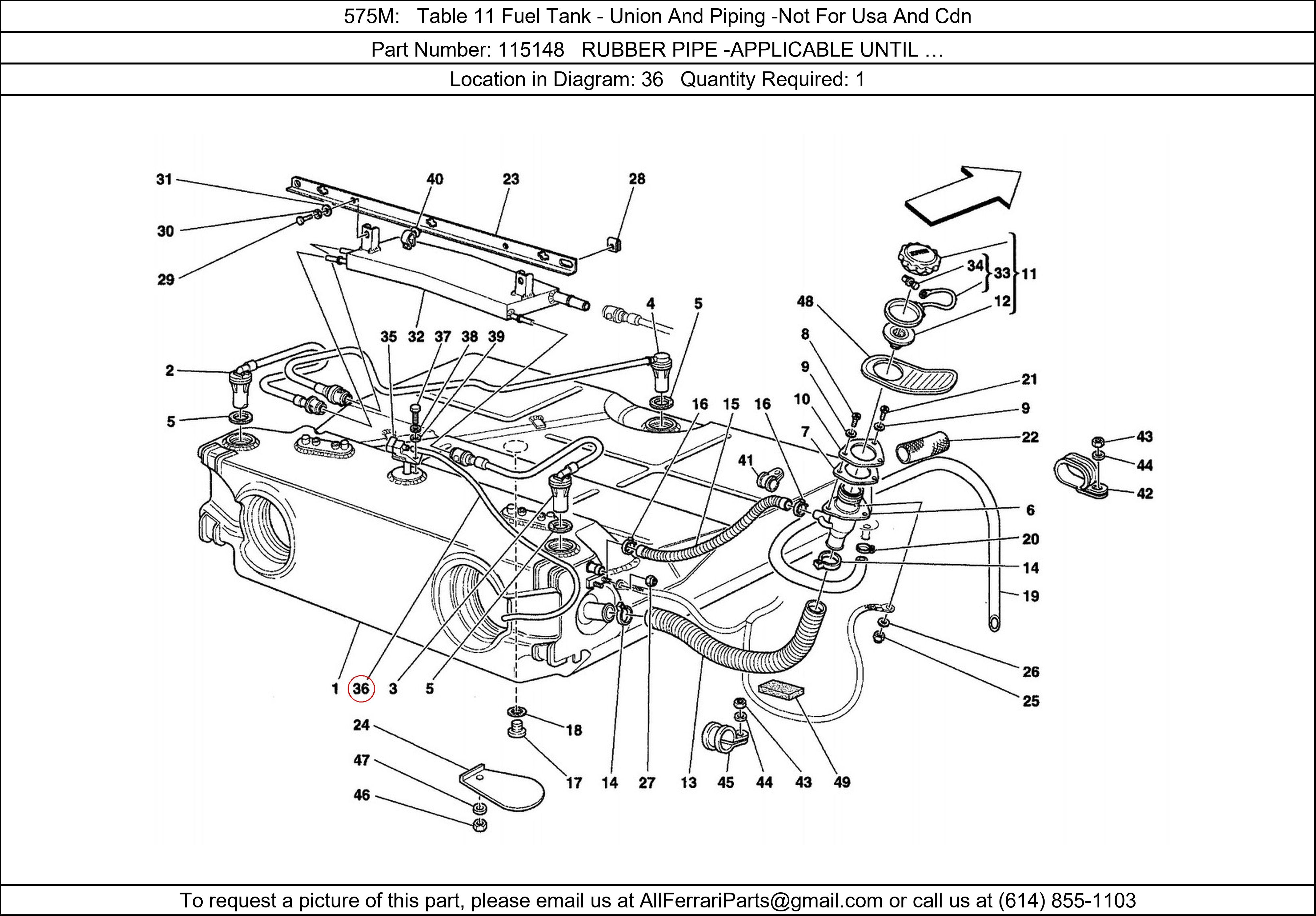 Ferrari Part 115148