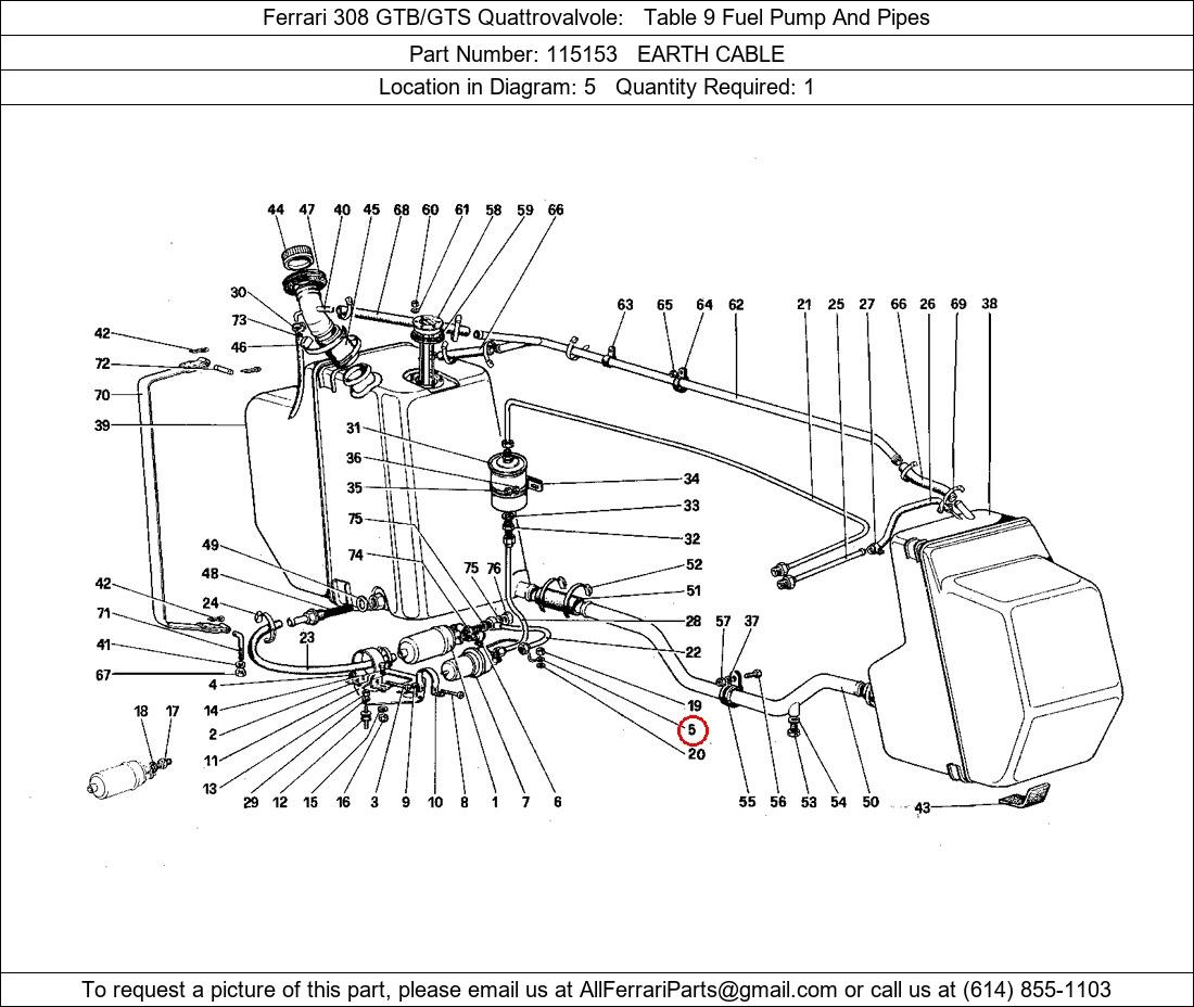 Ferrari Part 115153