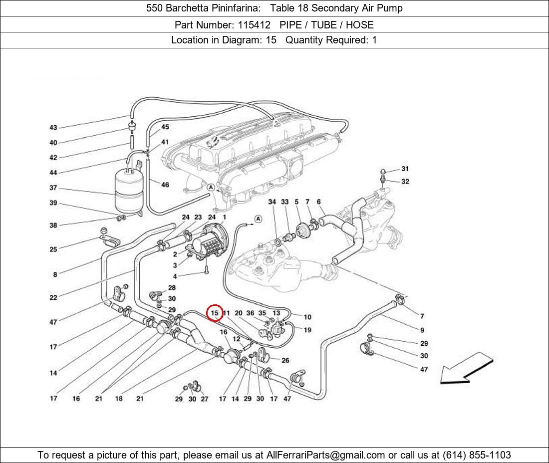 Ferrari Part 115412