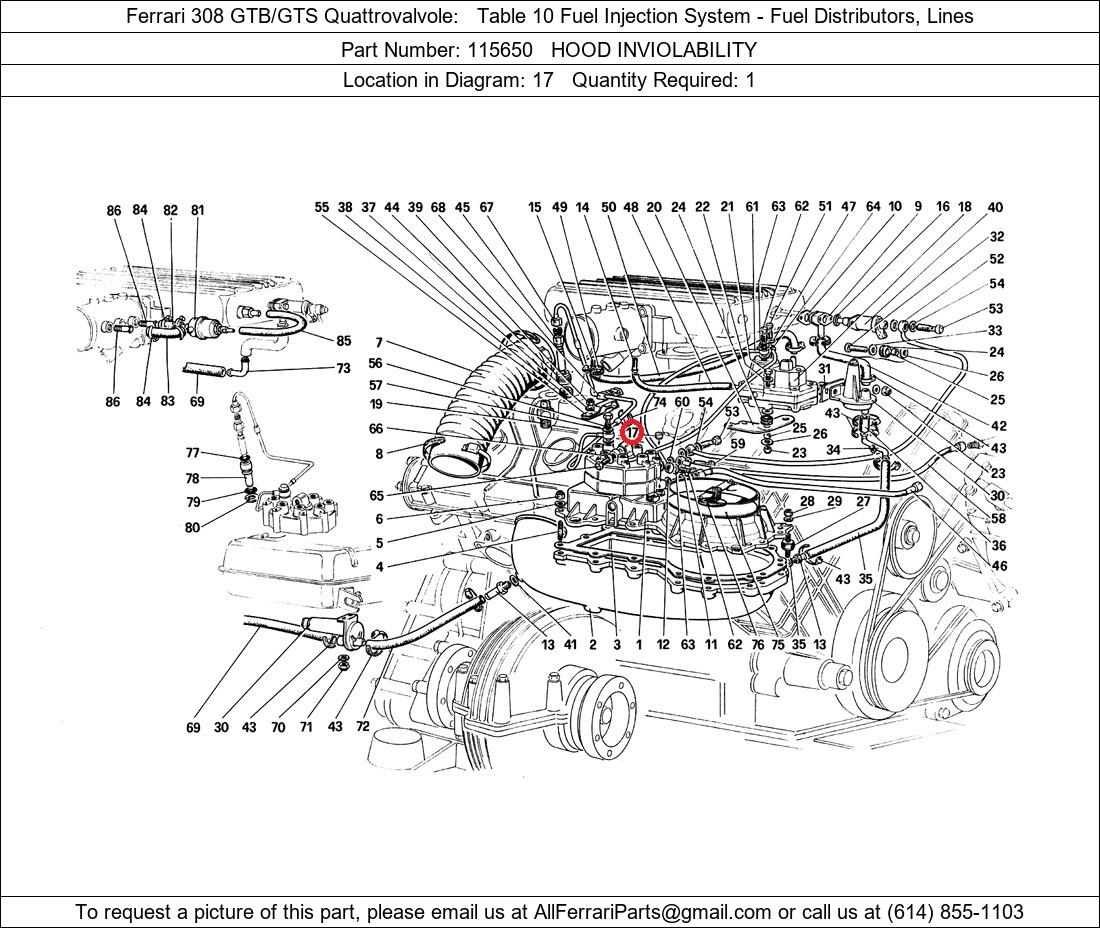 Ferrari Part 115650