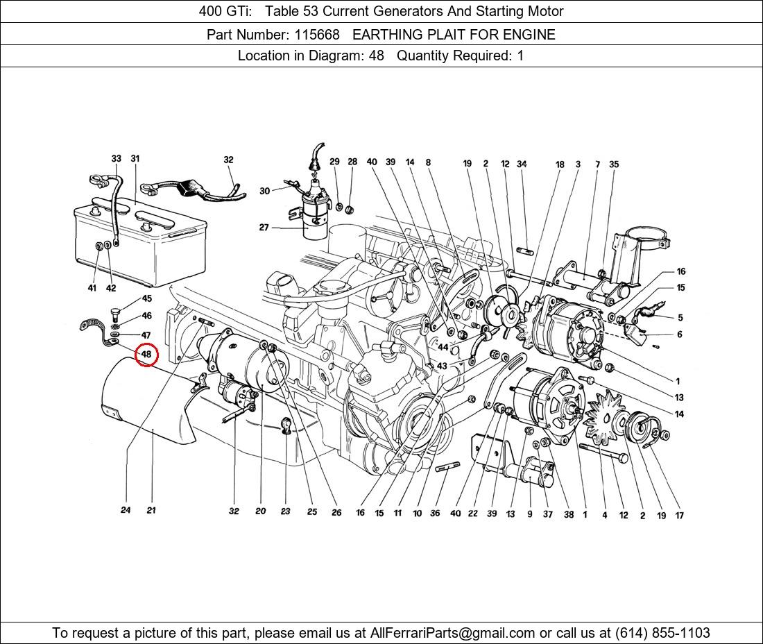 Ferrari Part 115668