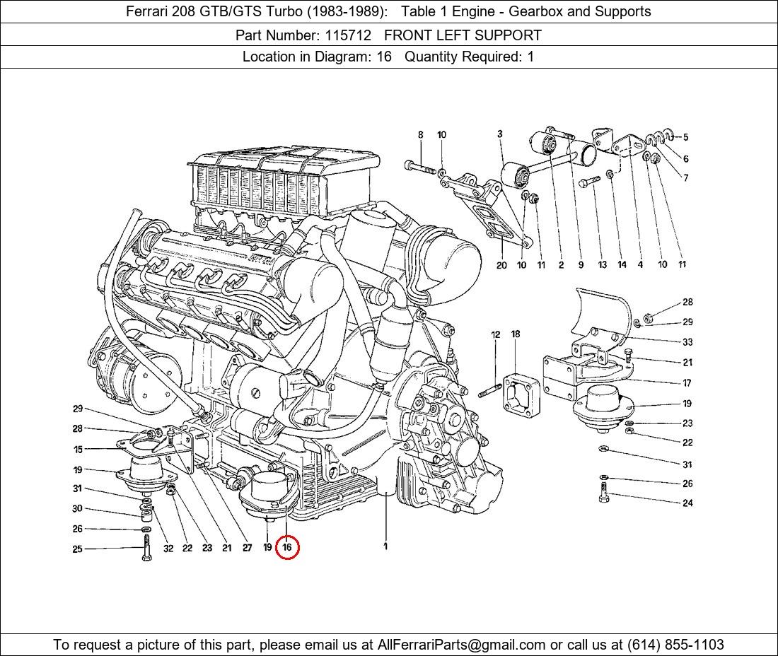 Ferrari Part 115712