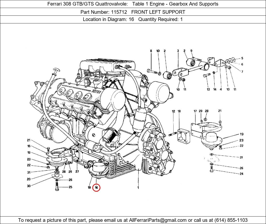 Ferrari Part 115712