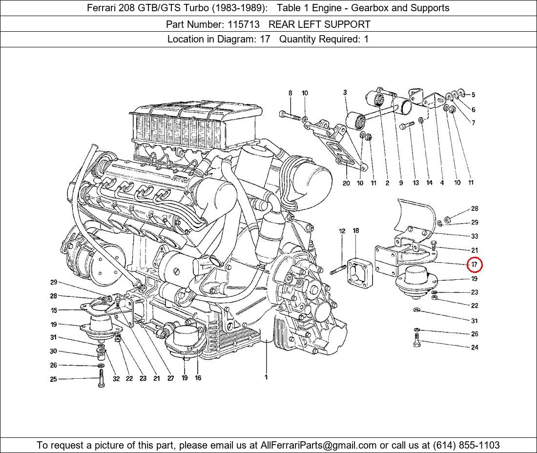 Ferrari Part 115713