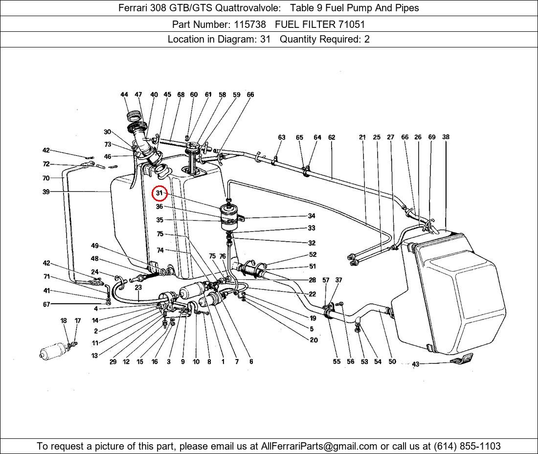 Ferrari Part 115738