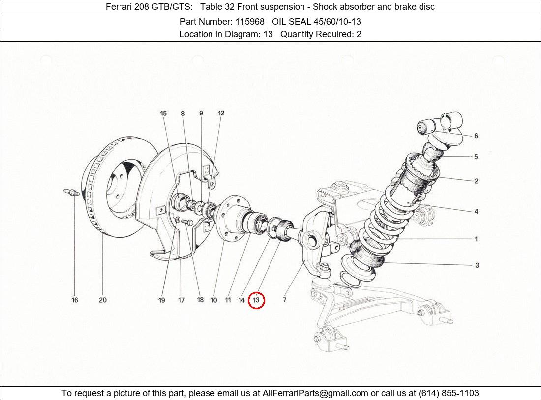 Ferrari Part 115968