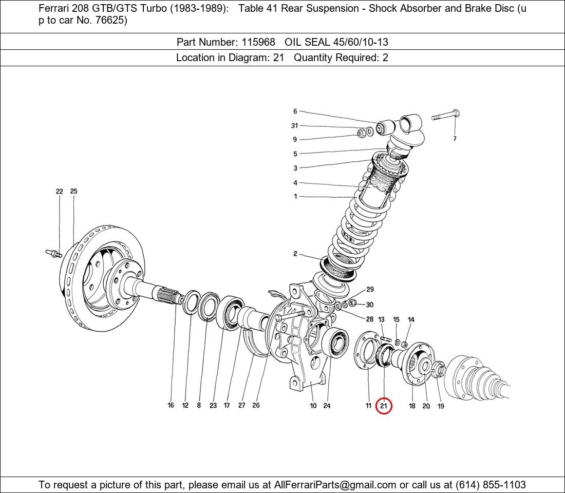 Ferrari Part 115968