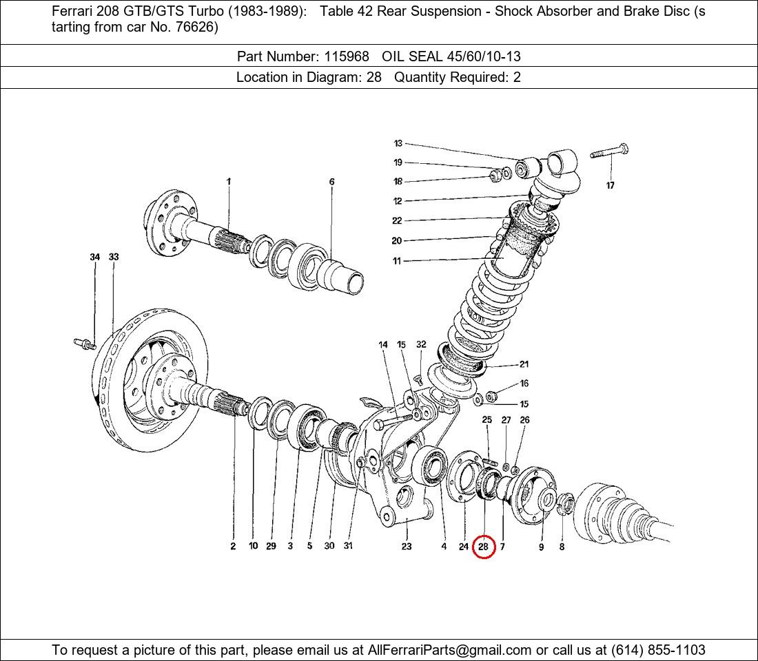 Ferrari Part 115968