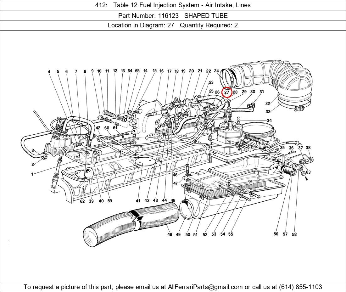 Ferrari Part 116123