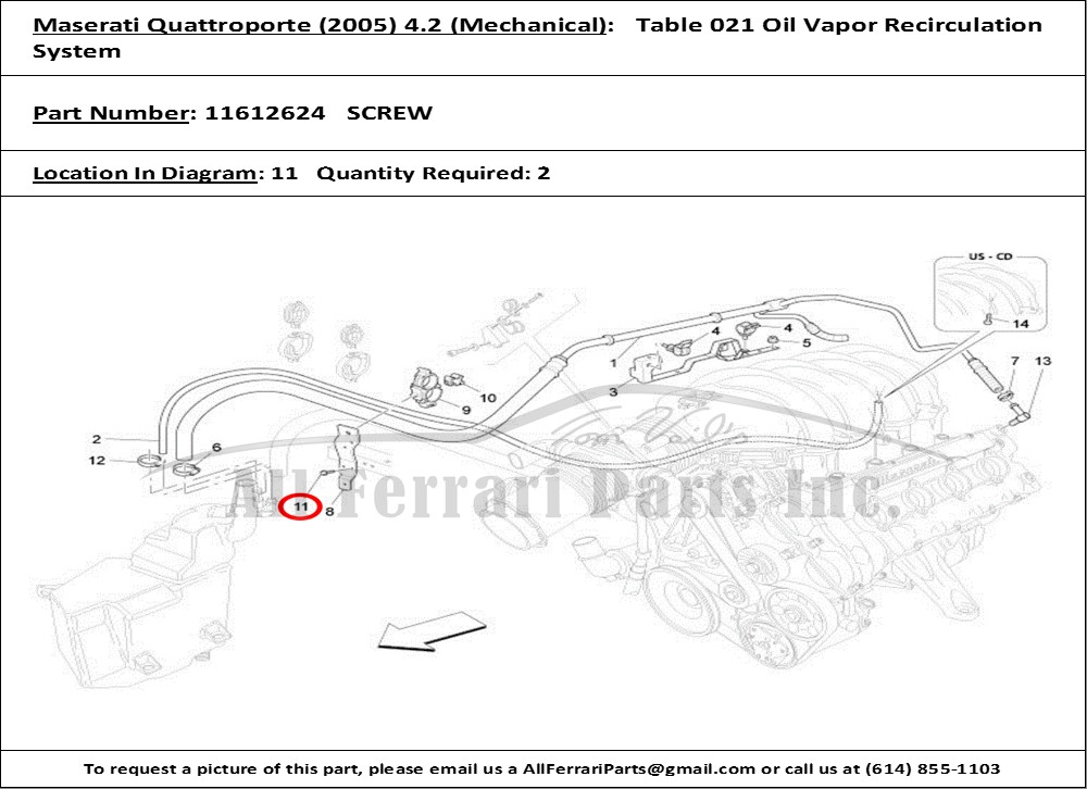 Ferrari Part 11612624