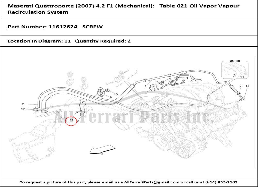 Ferrari Part 11612624