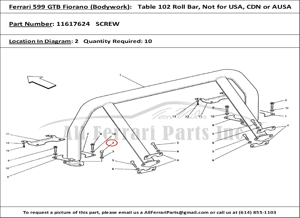 Ferrari Part 11617624