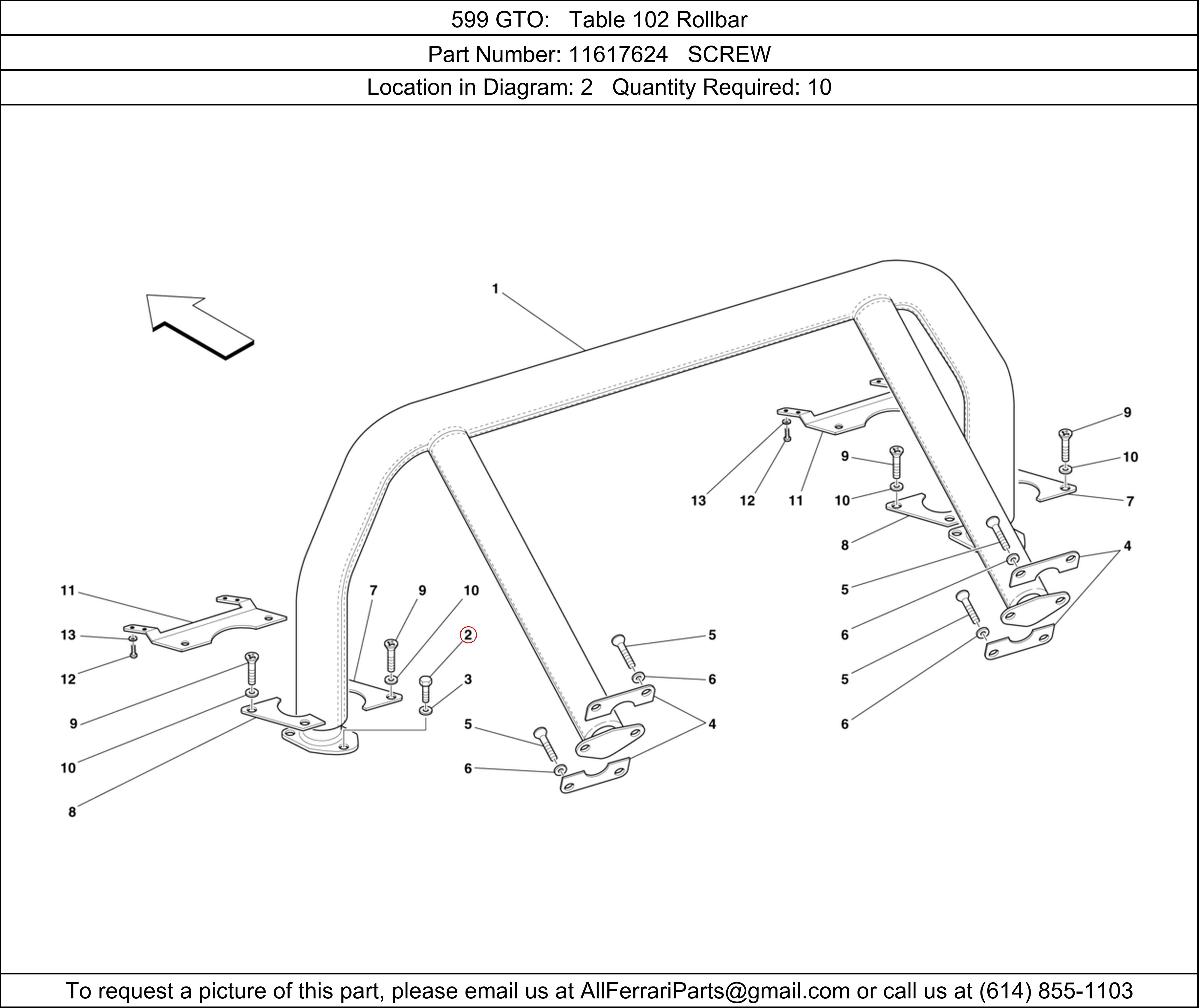 Ferrari Part 11617624