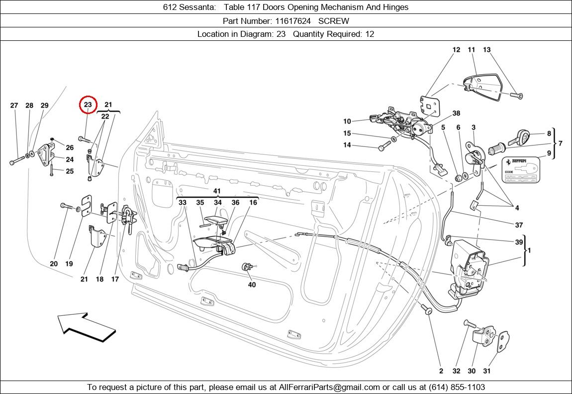 Ferrari Part 11617624