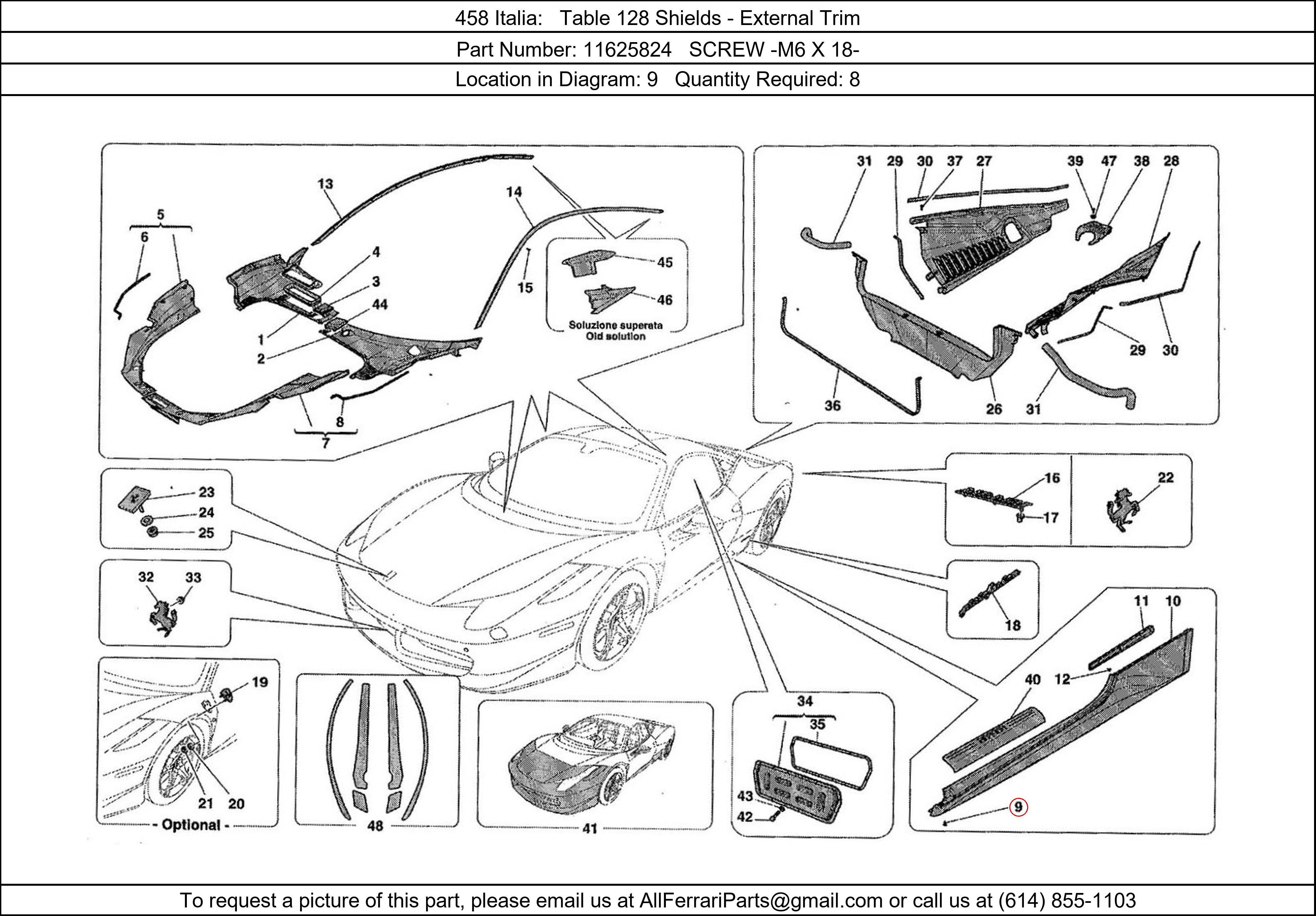 Ferrari Part 11625824