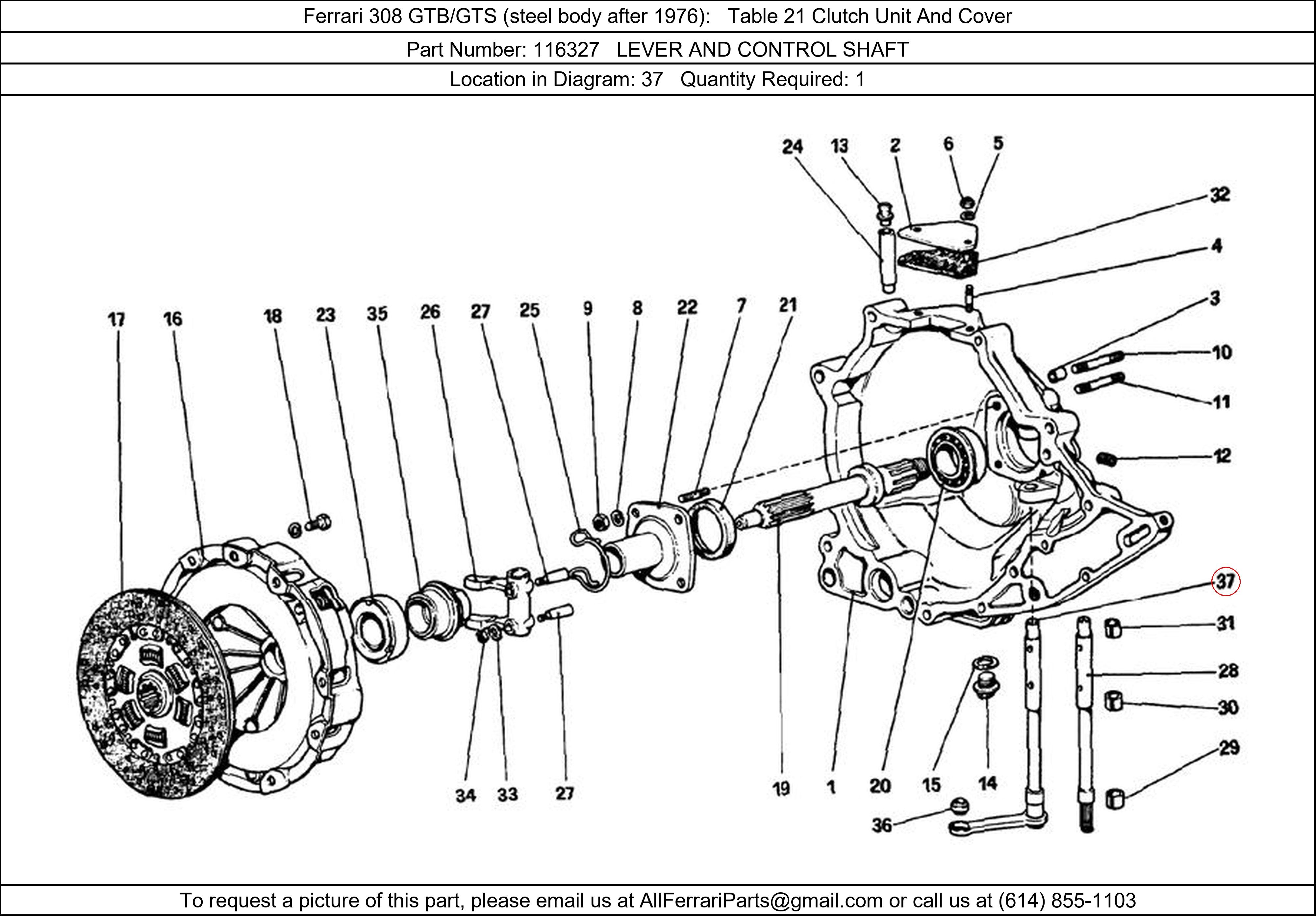 Ferrari Part 116327