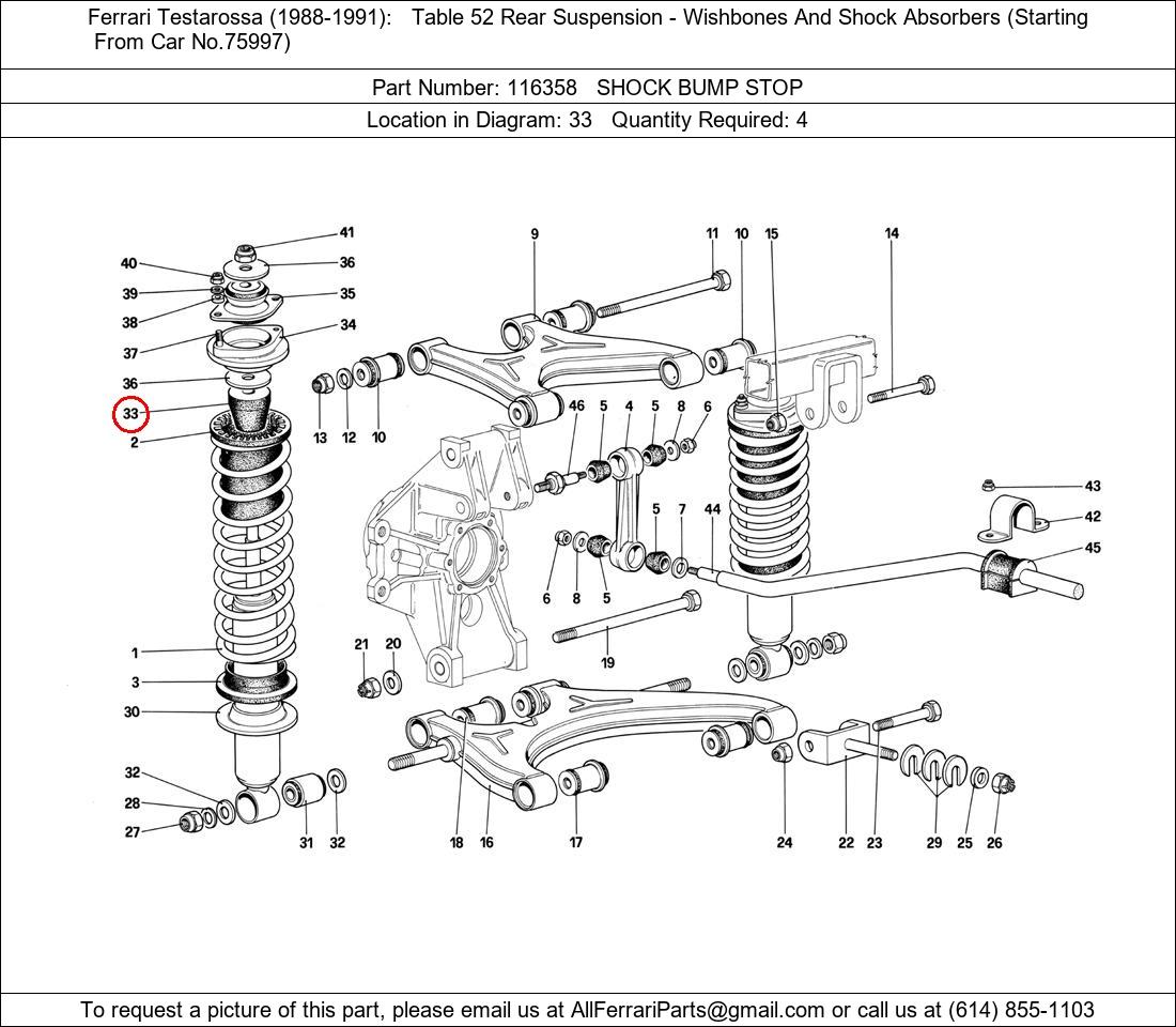 Ferrari Part 116358