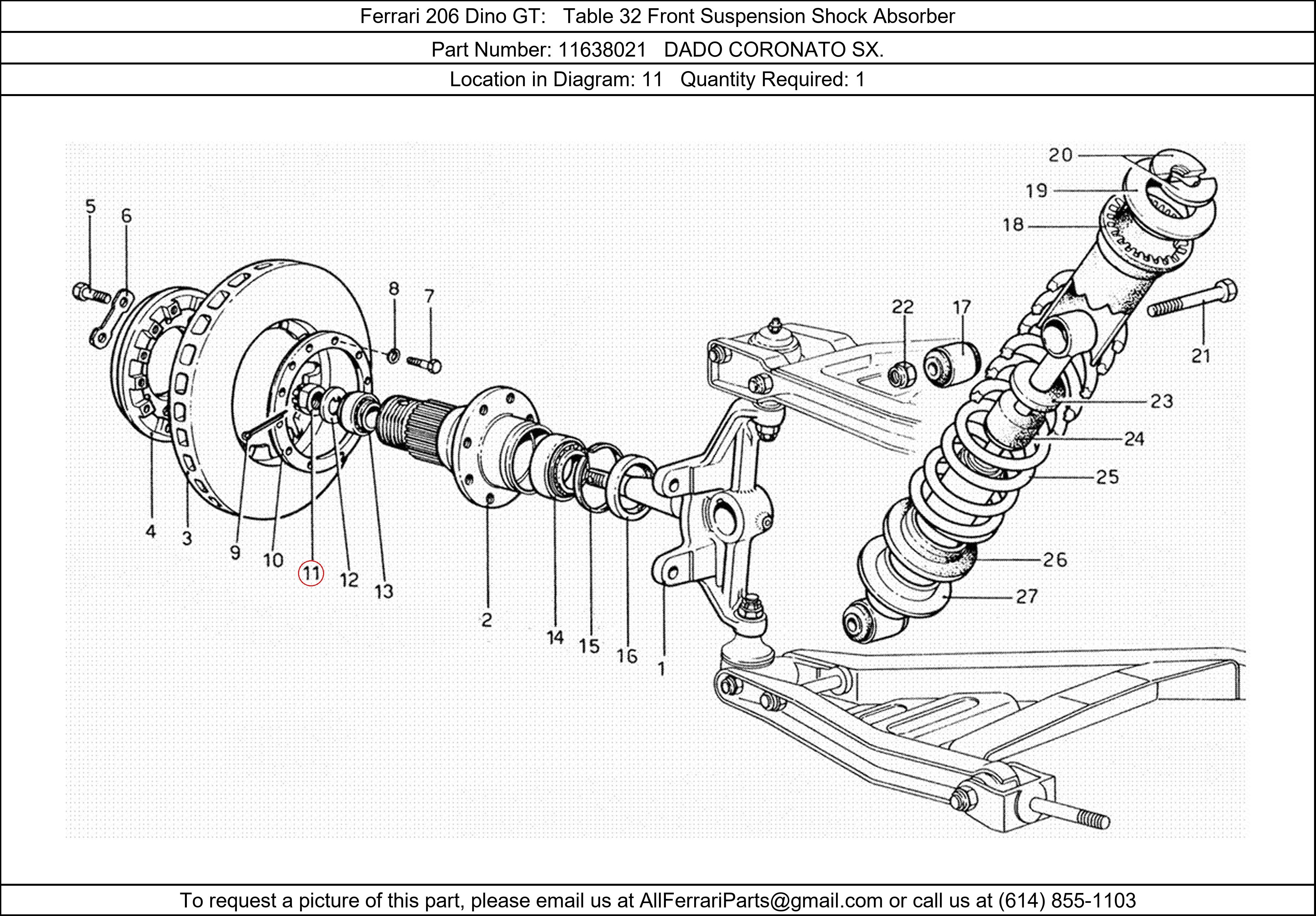 Ferrari Part 11638021