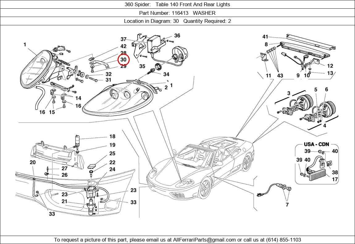 Ferrari Part 116413