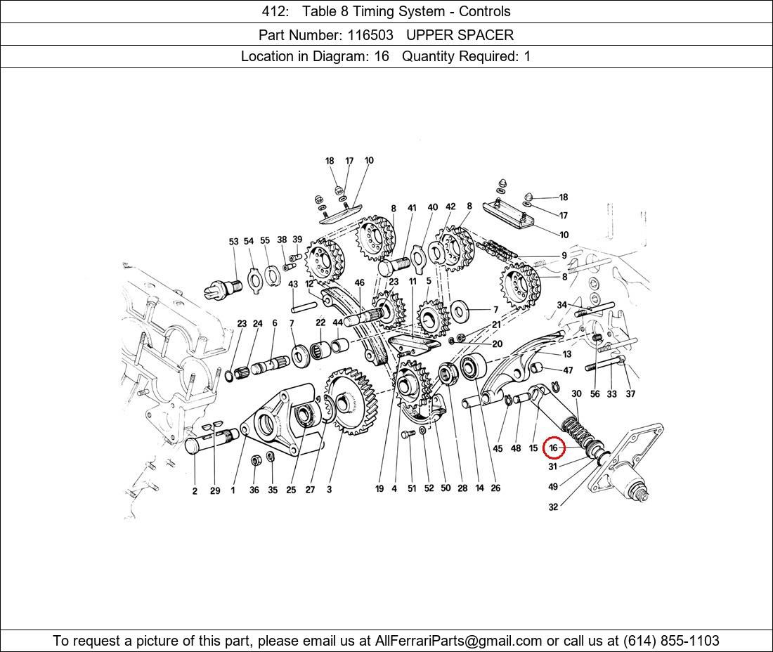Ferrari Part 116503