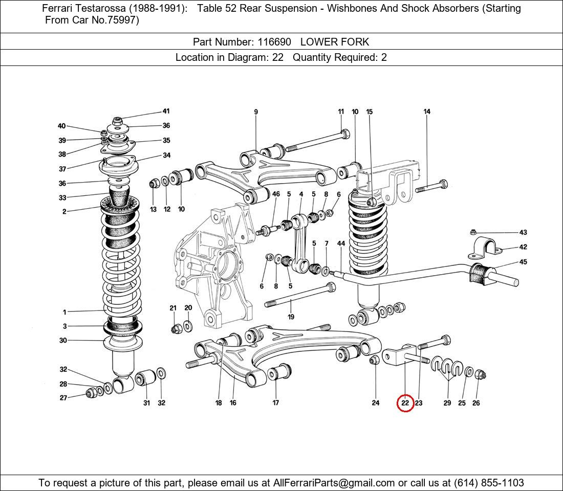 Ferrari Part 116690