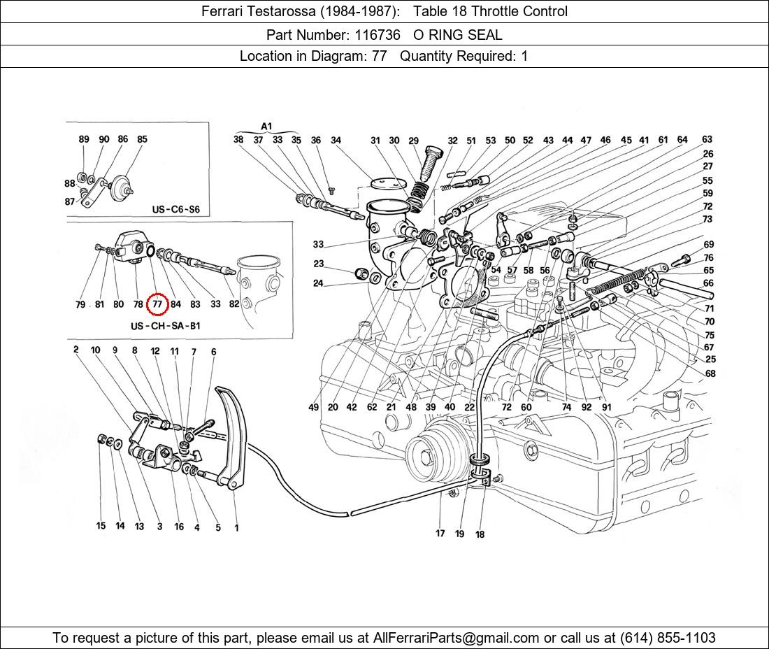 Ferrari Part 116736