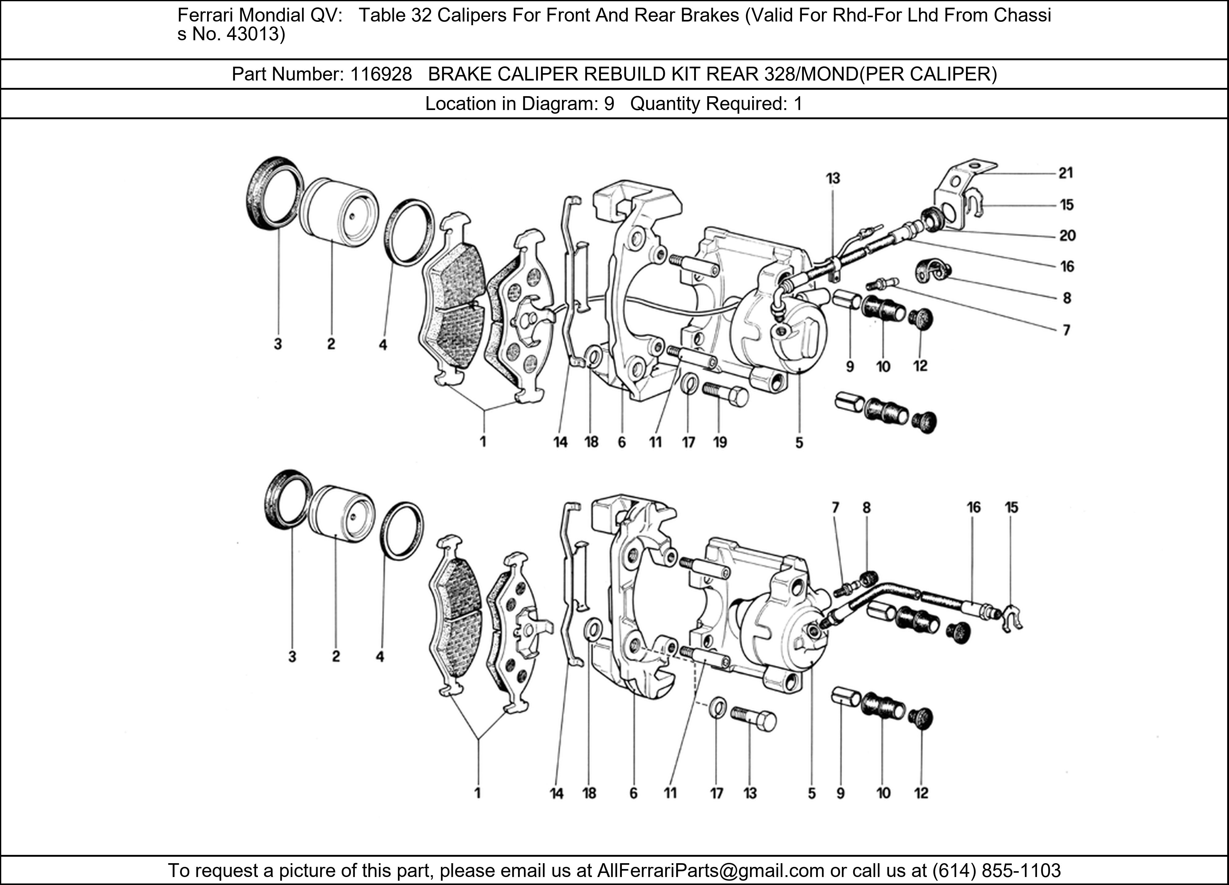 Ferrari Part 116928