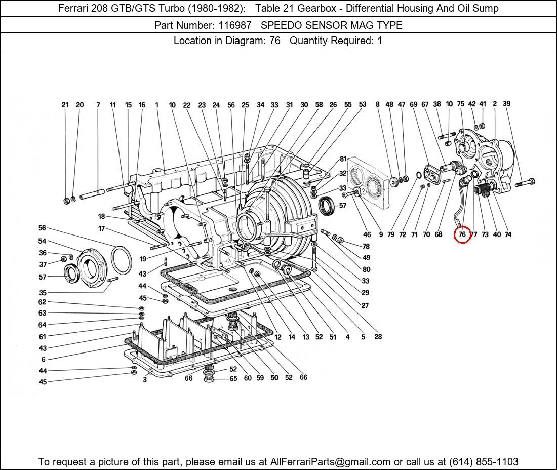 Ferrari Part 116987