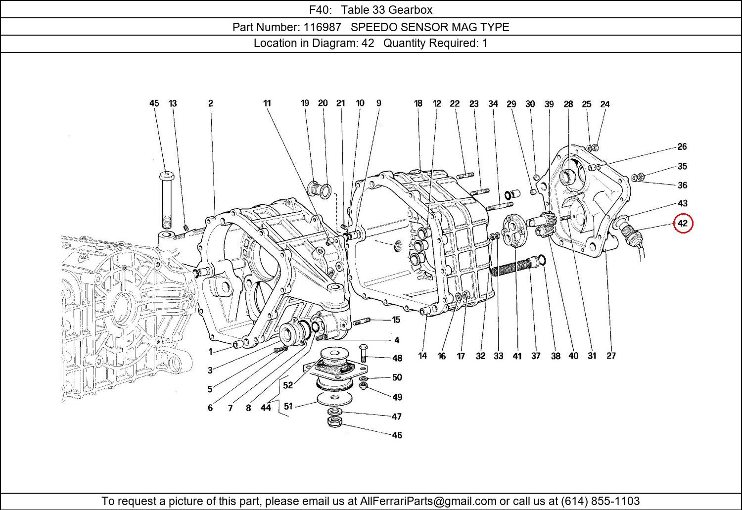 Ferrari Part 116987