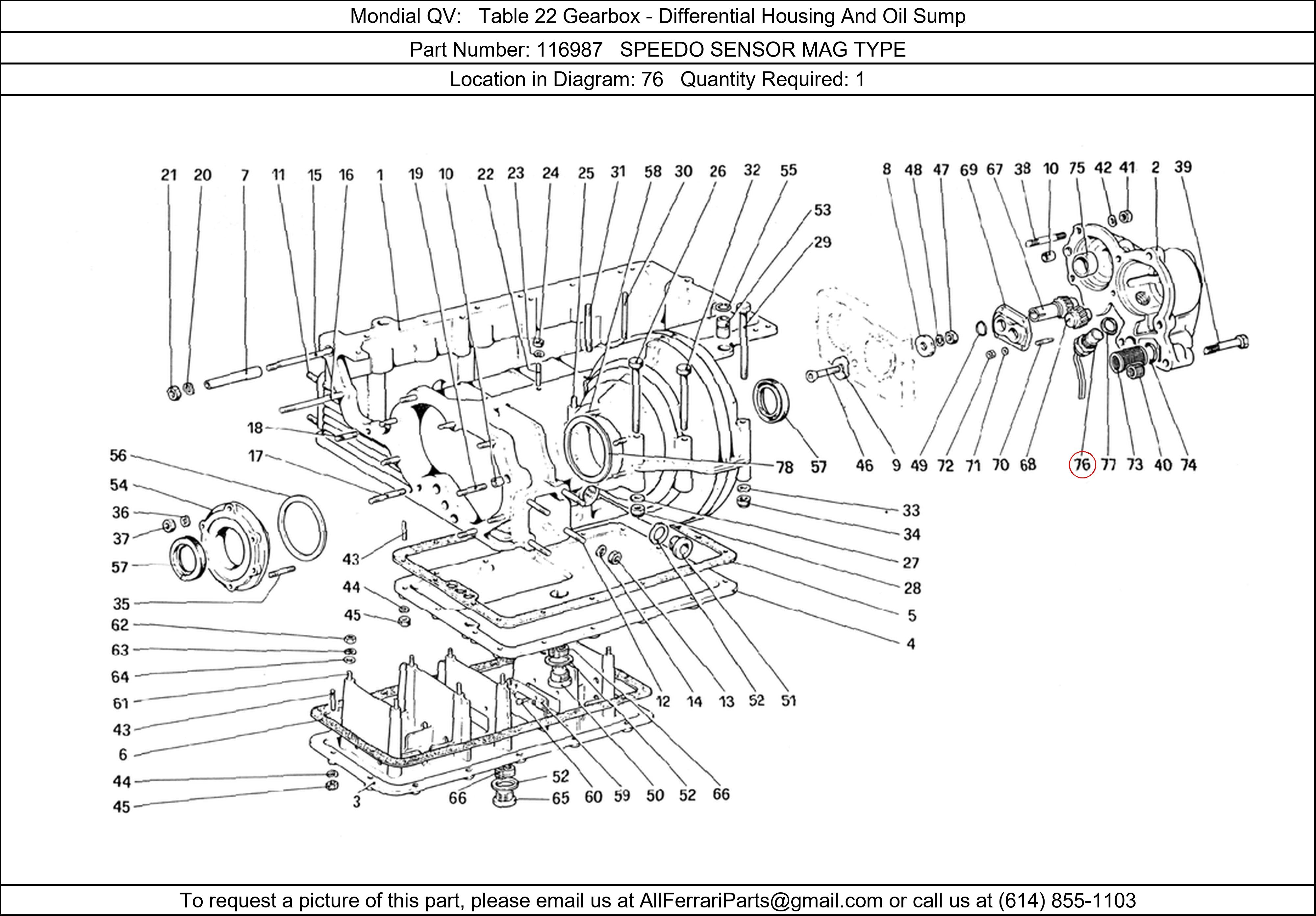 Ferrari Part 116987