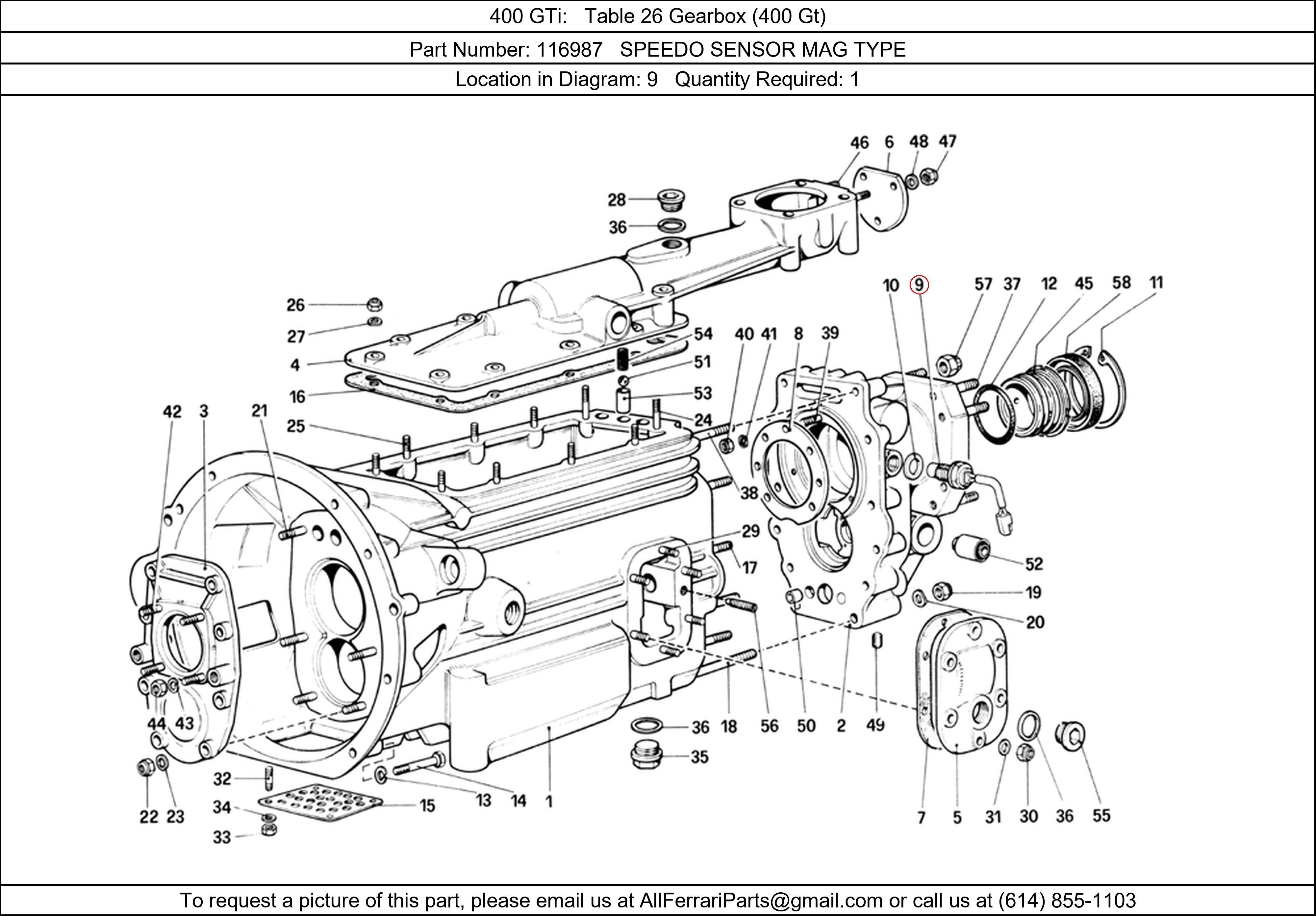 Ferrari Part 116987