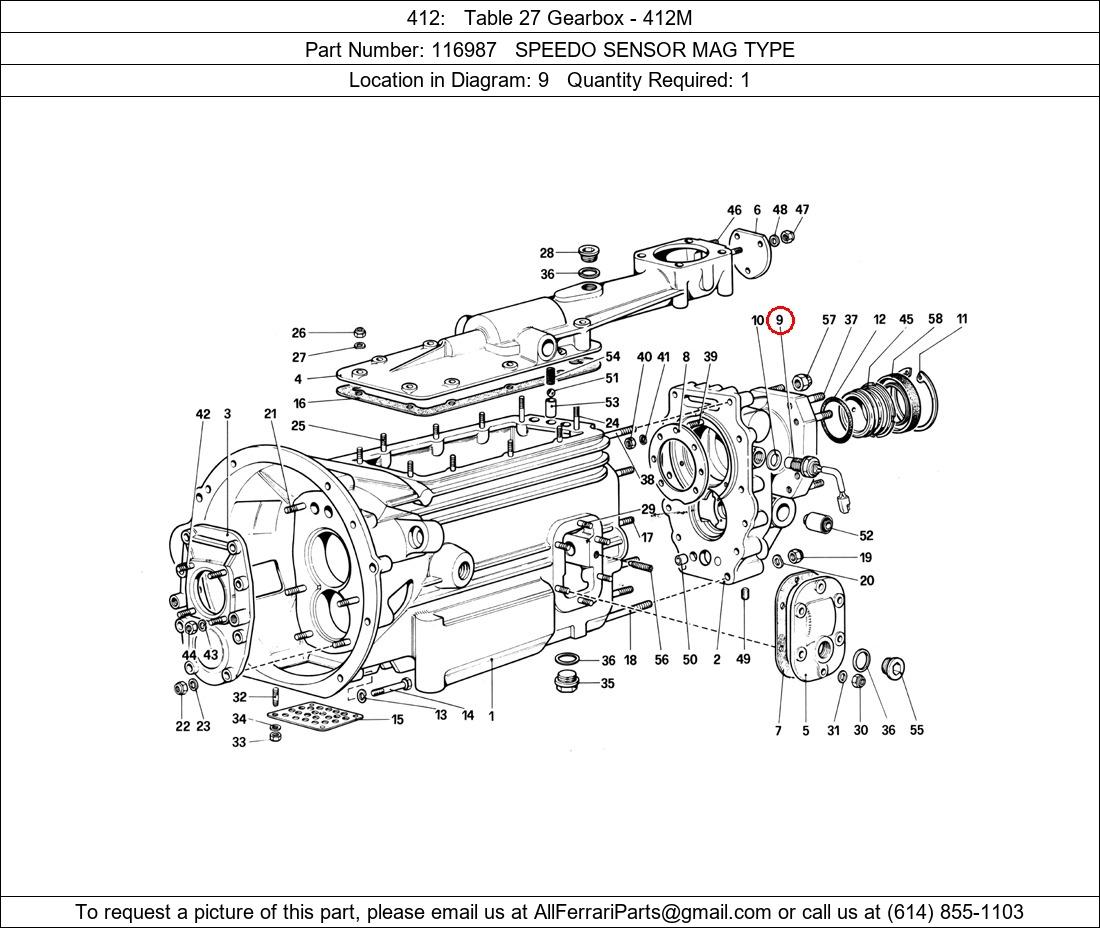 Ferrari Part 116987