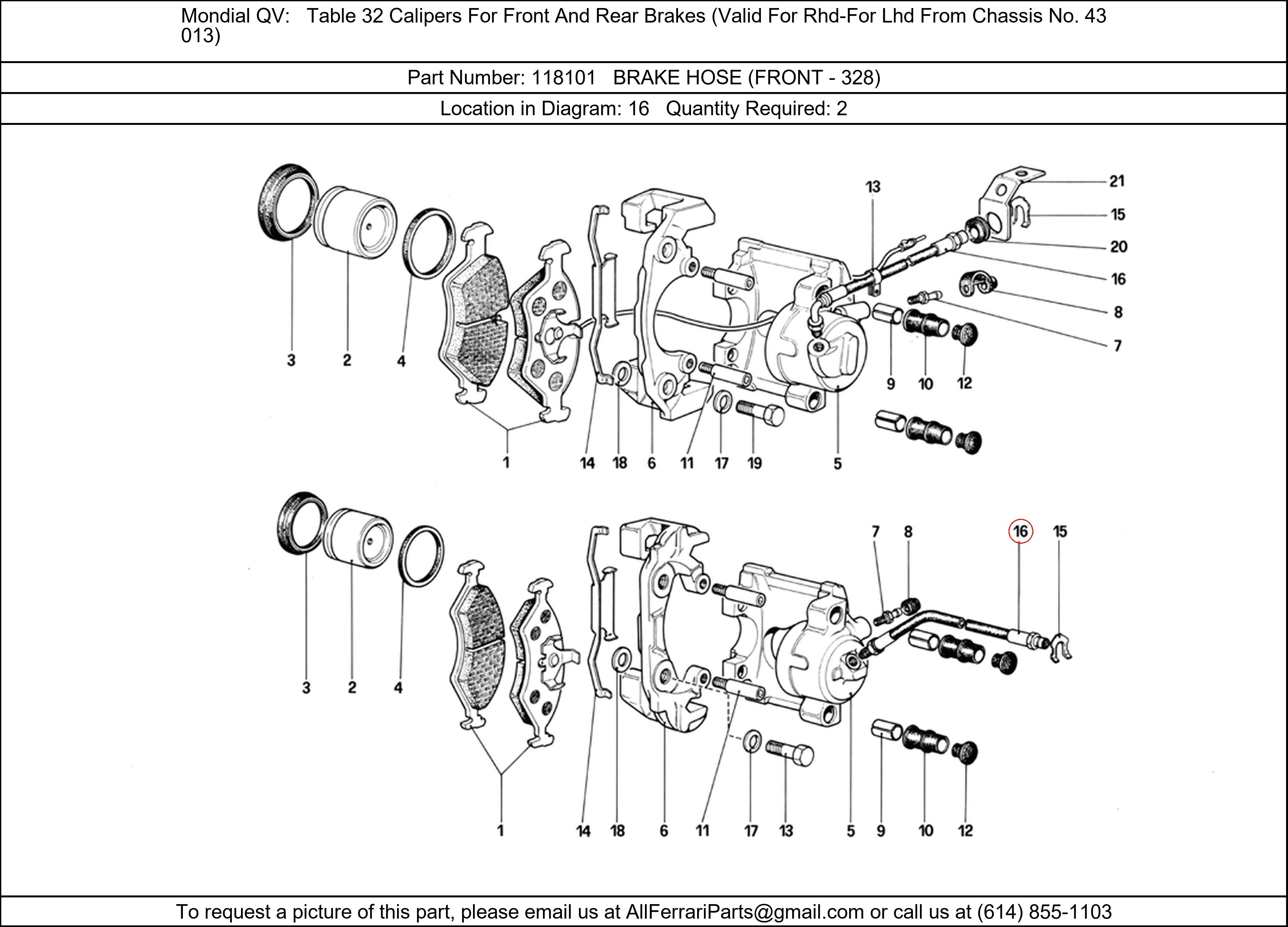 Ferrari Part 118101