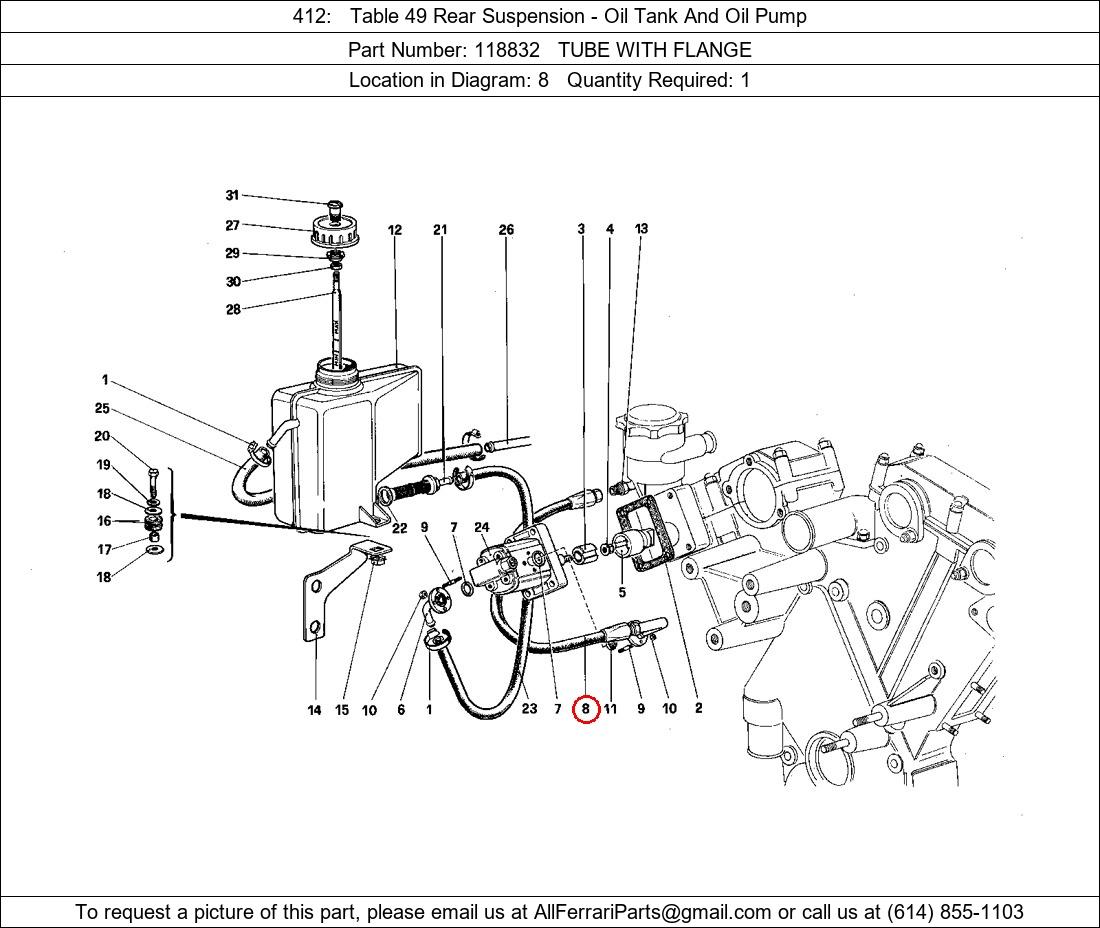 Ferrari Part 118832