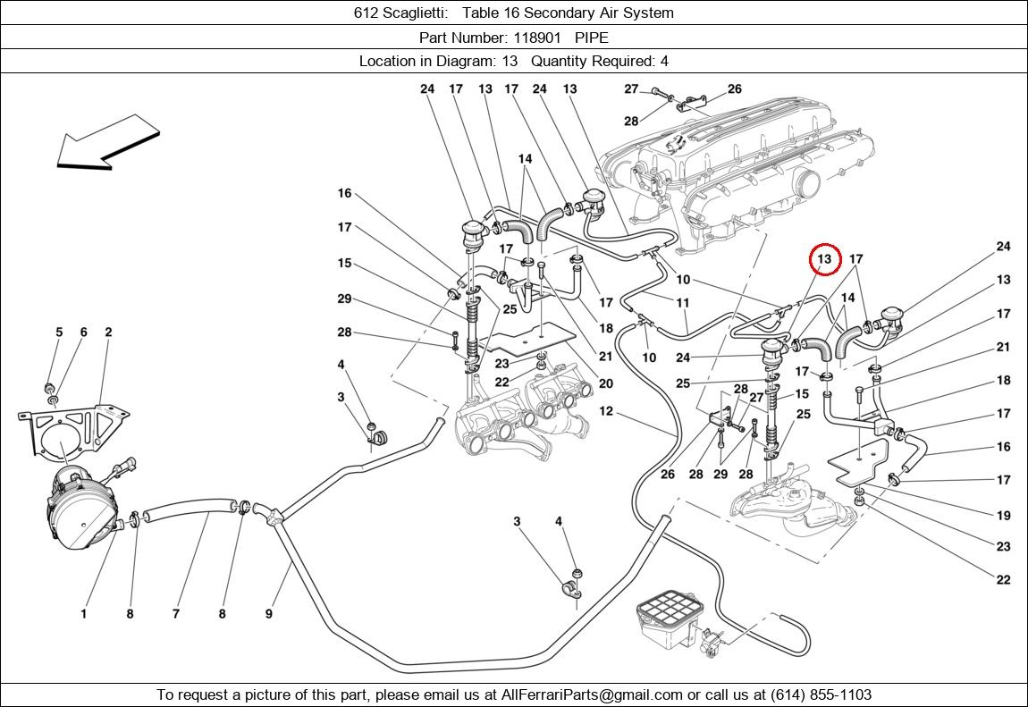 Ferrari Part 118901